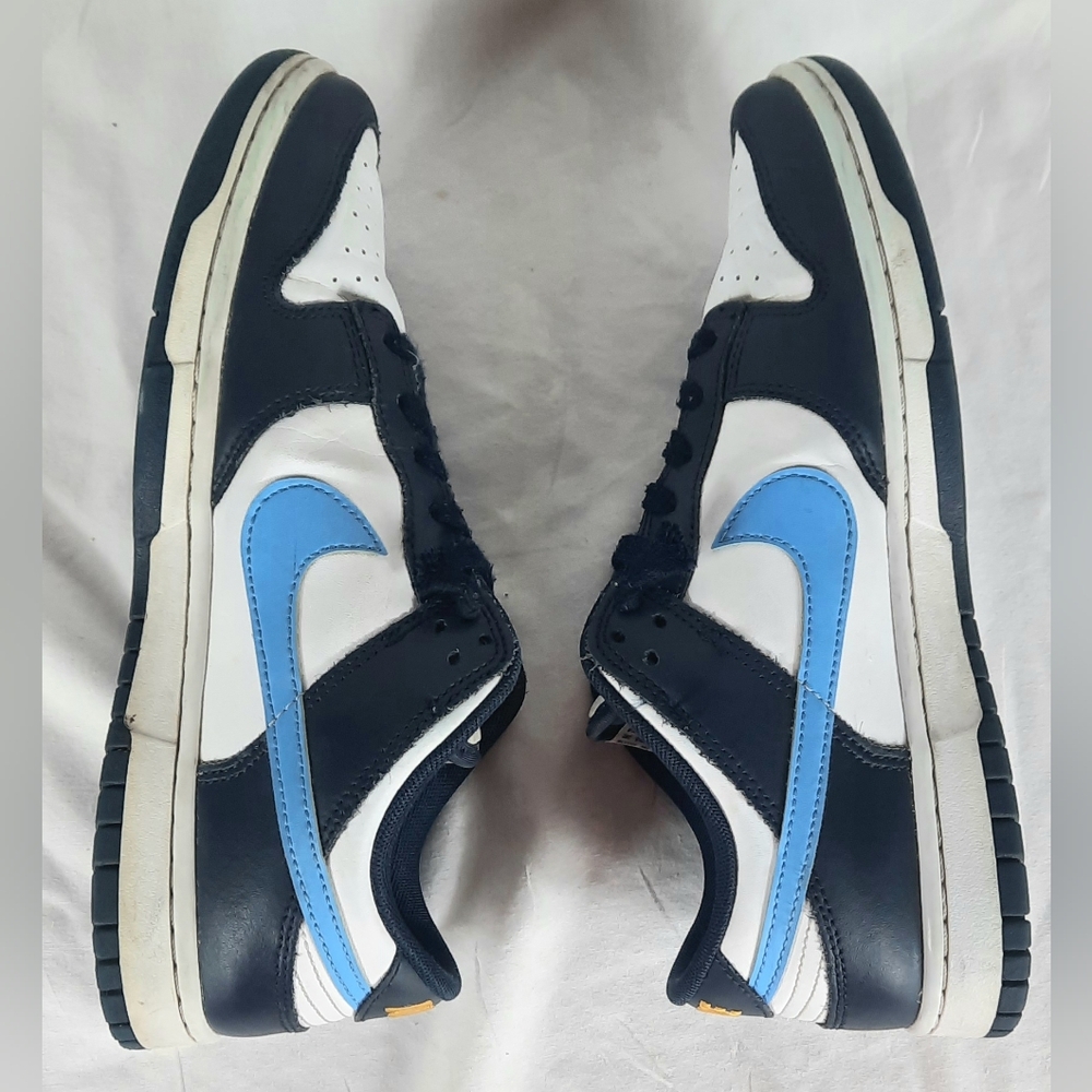 Nike Dunk Low Obsidian University Blue Mens Shoes Size 8.5 Sneakers FN7800-400 - Picture 3 of 10